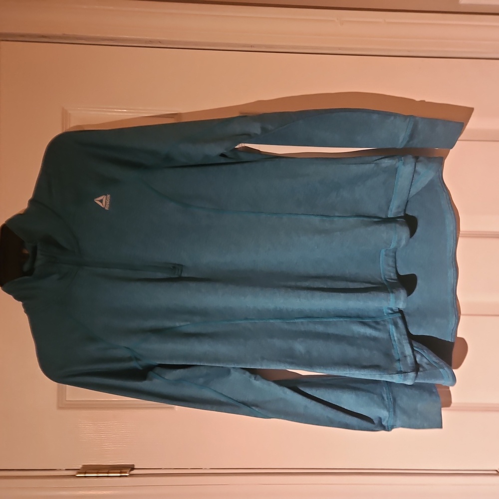Reebok Pullover,  Teal, Large